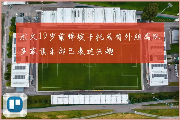 尤文19岁前锋埃卡托或将外租离队多家俱乐部已表达兴趣
